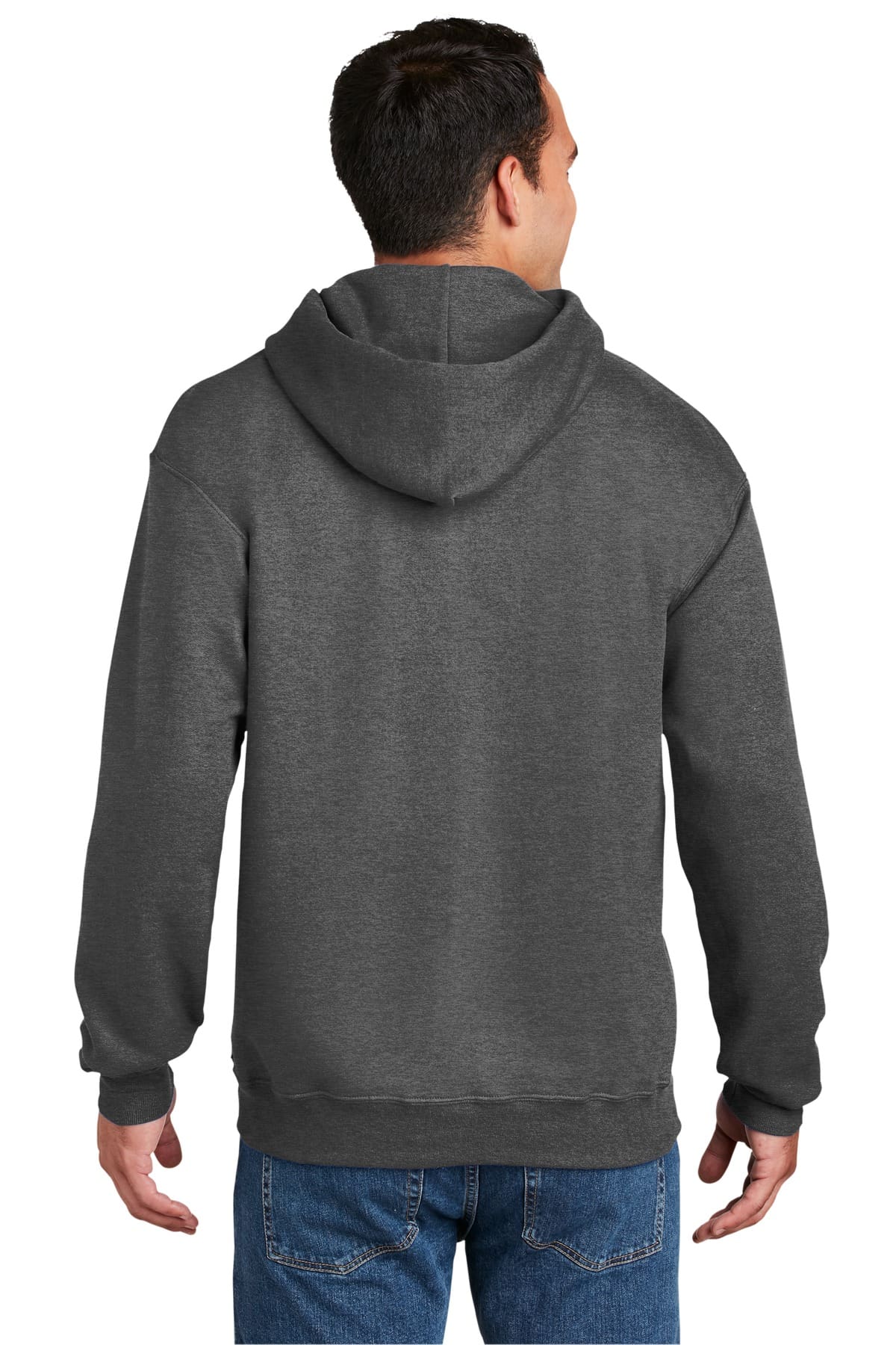 Hanes Ultimate Cotton - Pullover Hooded Sweatshirt.  F170 - Image 2