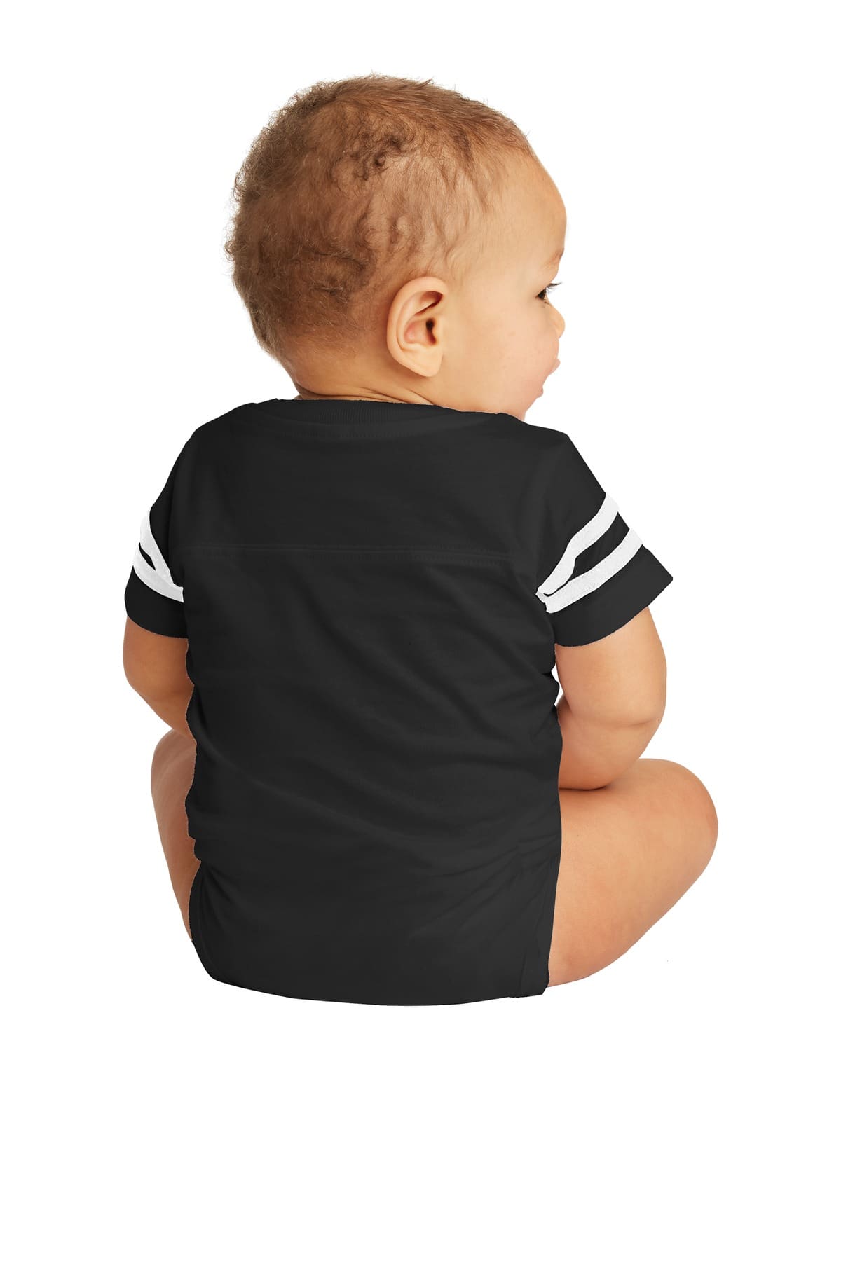 Rabbit Skins Infant Football Fine Jersey Bodysuit. RS4437 - Image 2